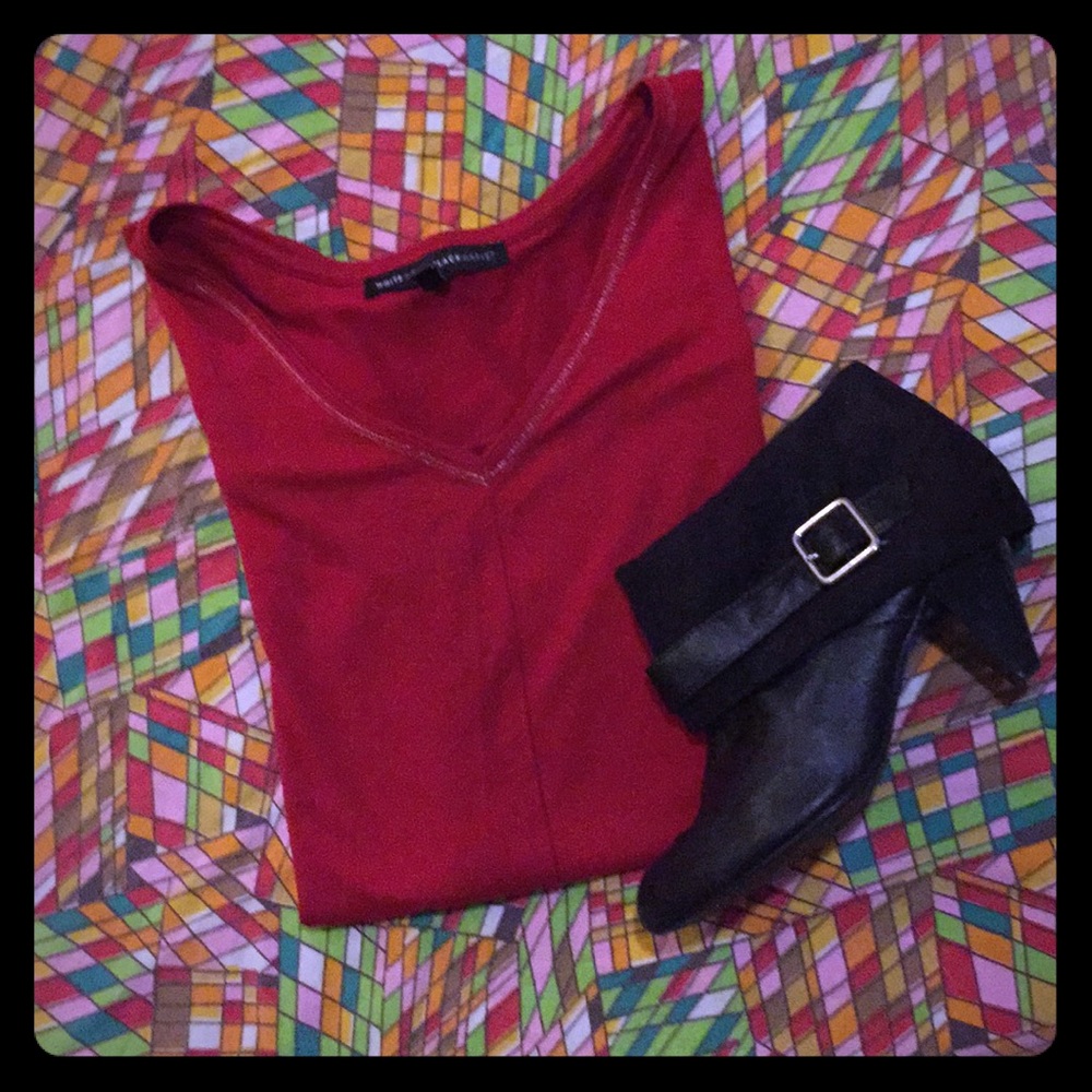 White House Black Market Knit Blouse